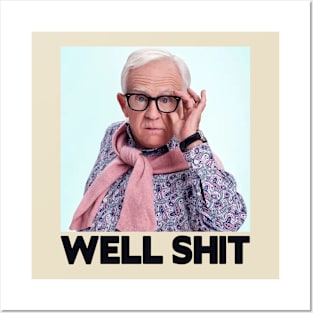 well shit leslie jordan Posters and Art